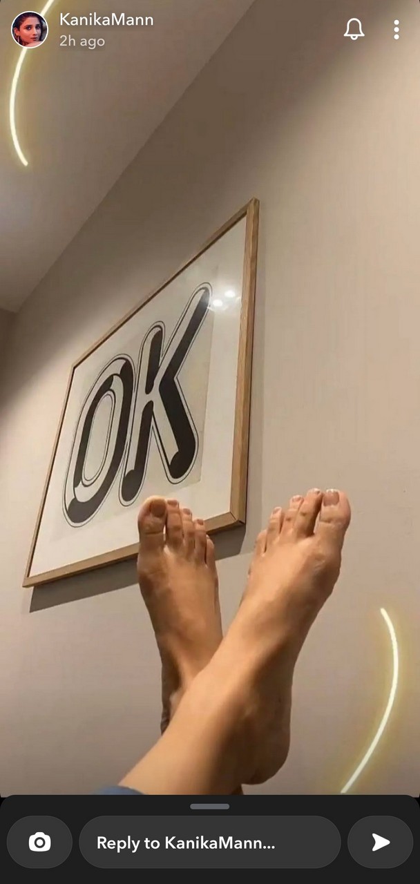 Kanika Mann Feet